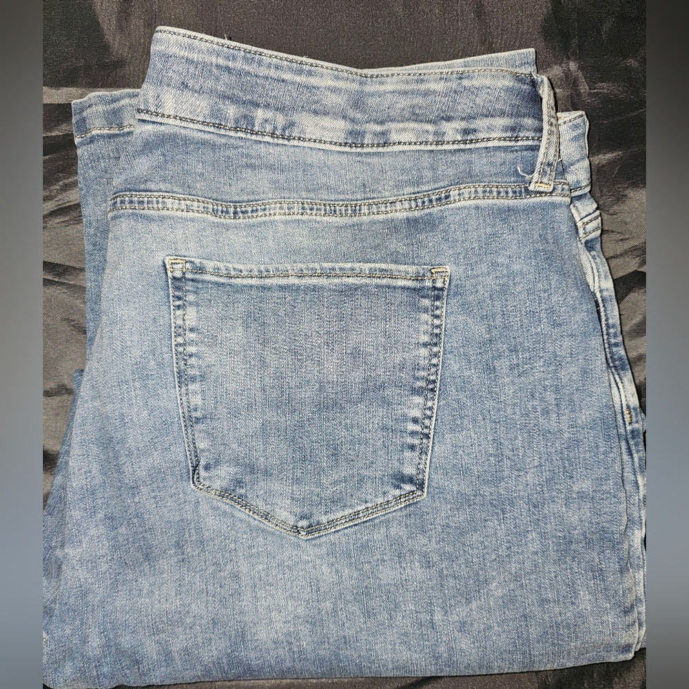 Women's jeans in size 22W from the brand St. John's Bay Wide Leg